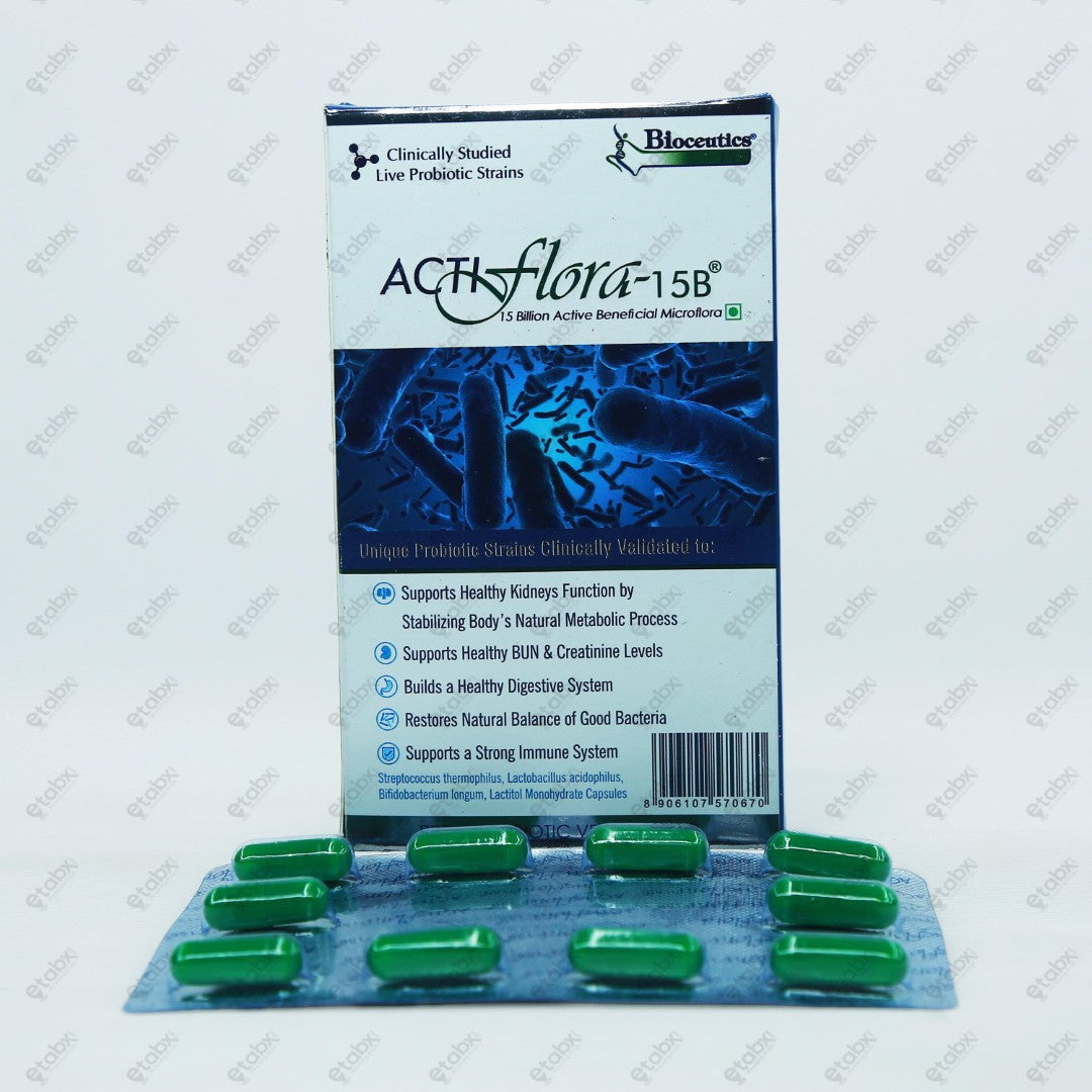 Actiflora 15B Capsules 10's