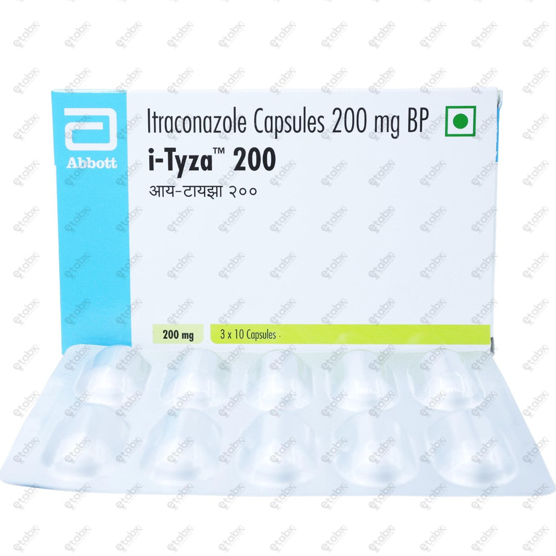 I Tyza 200mg Capsule 10's