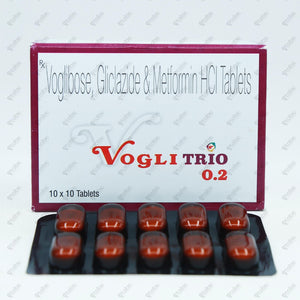 Vogli Trio 0.2mg Tablets 10's