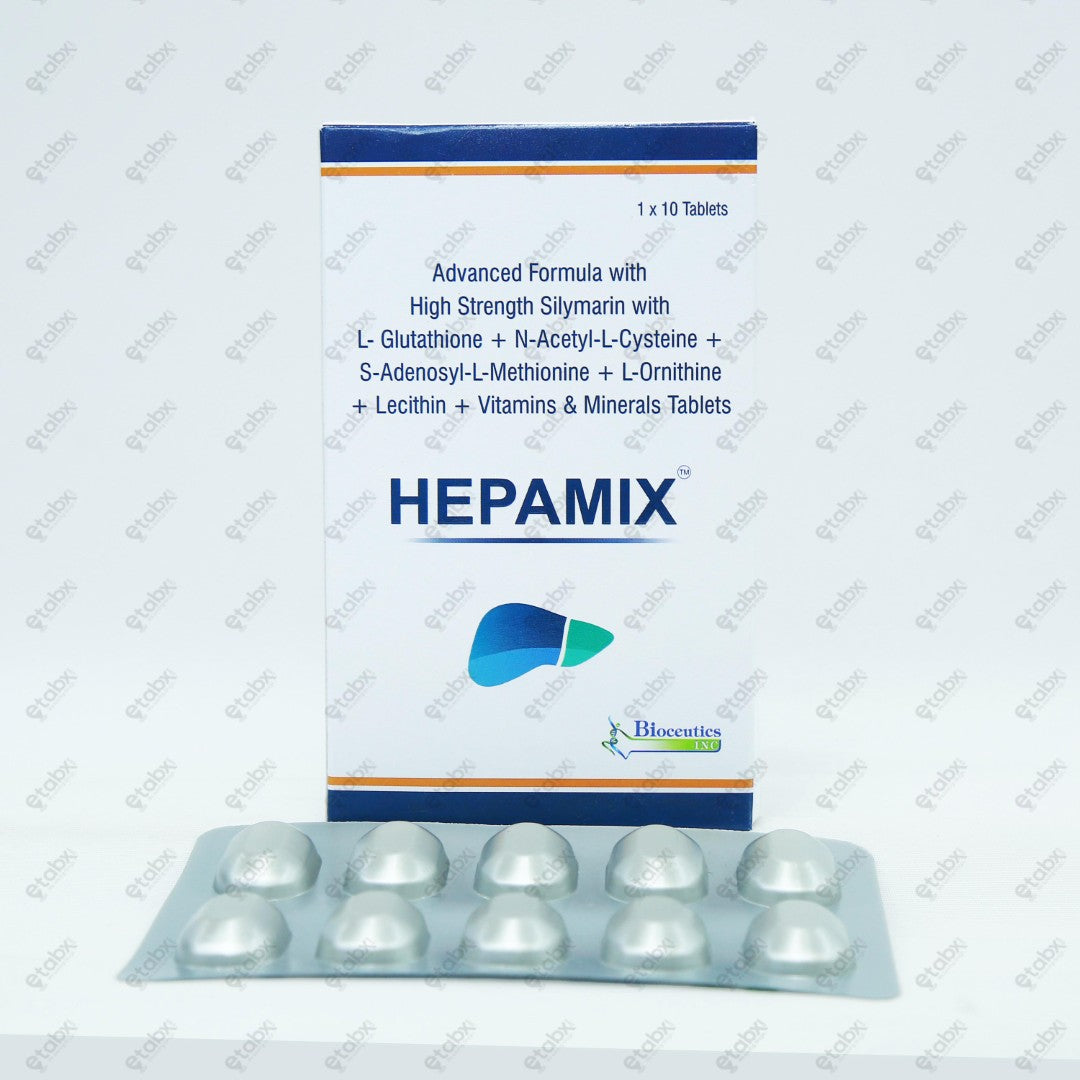 Hepamix Tablets 10's