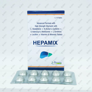 Hepamix Tablets 10's