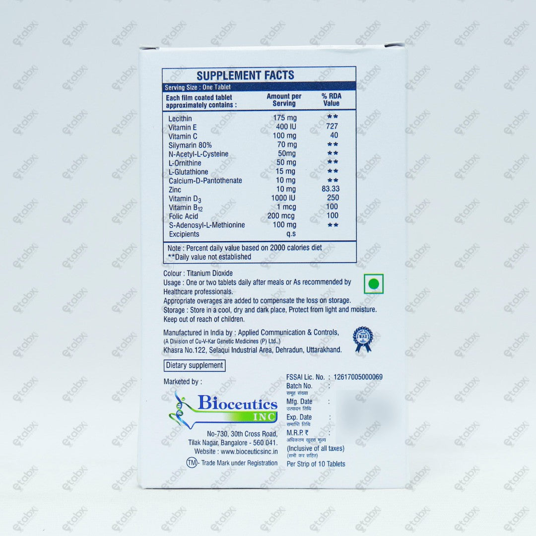 Hepamix Tablets 10's