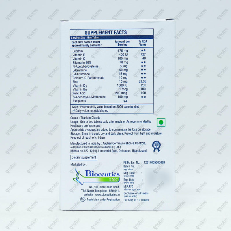 Hepamix Tablets 10's