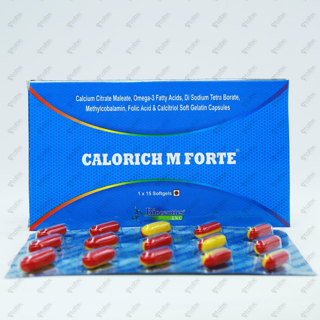 Calorich-M Forte S/G Capsules 15's