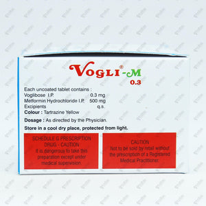 VOGLI M 0.3mg Tablets (10's)