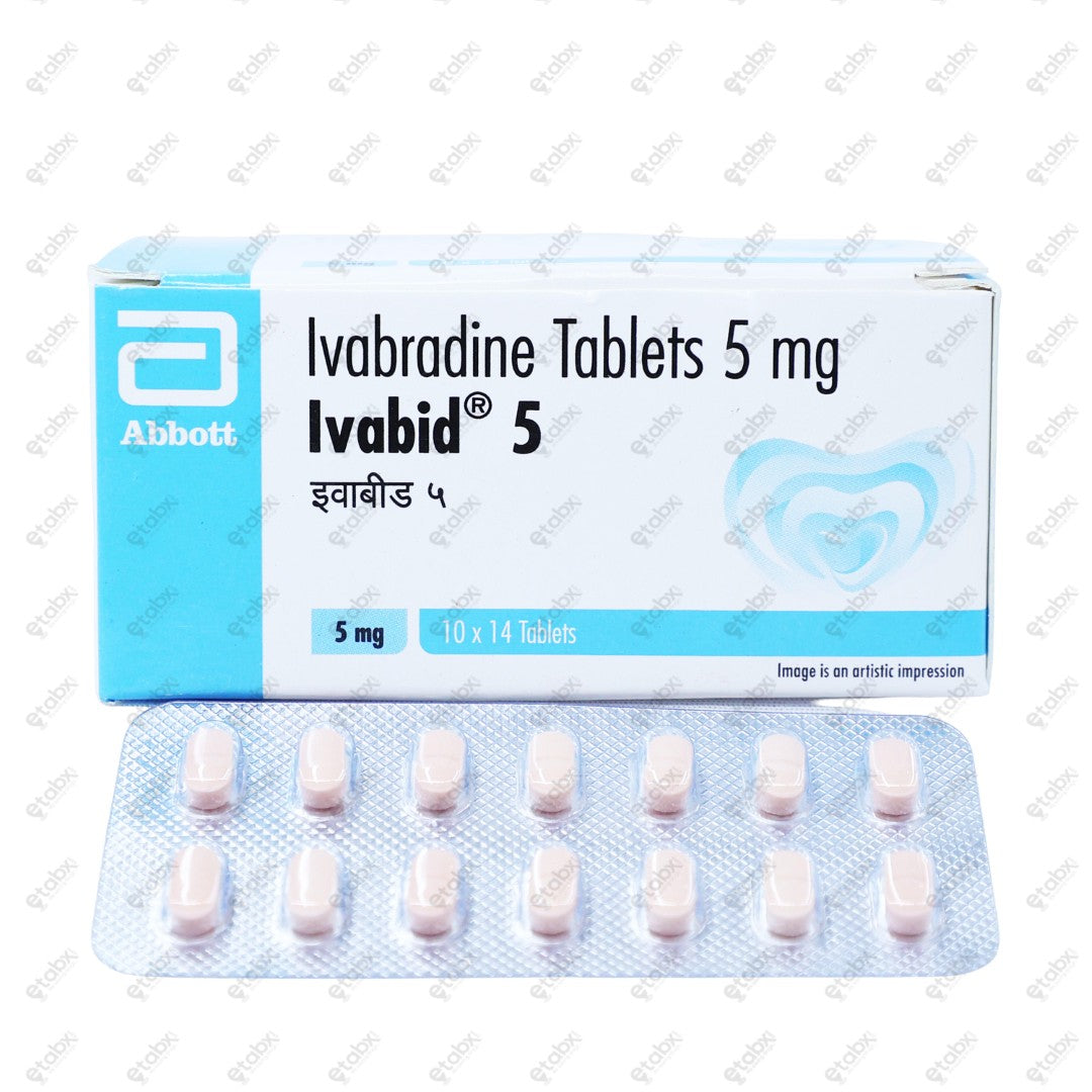 Ivabid 5mg Tablet 14's