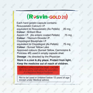 Rosvin Gold 20mg Capsule 10's