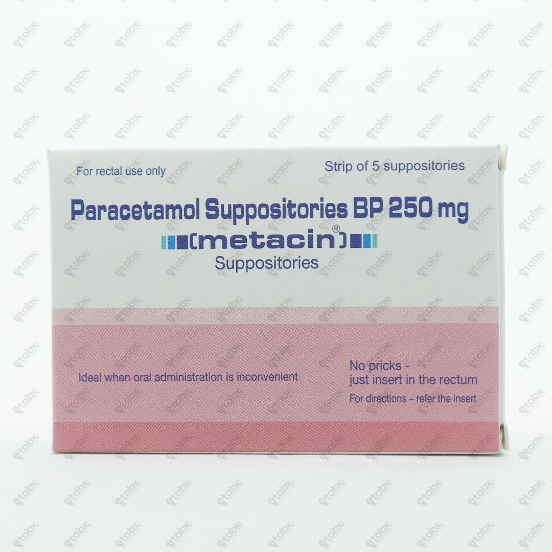 Metacin Suppository 250mg