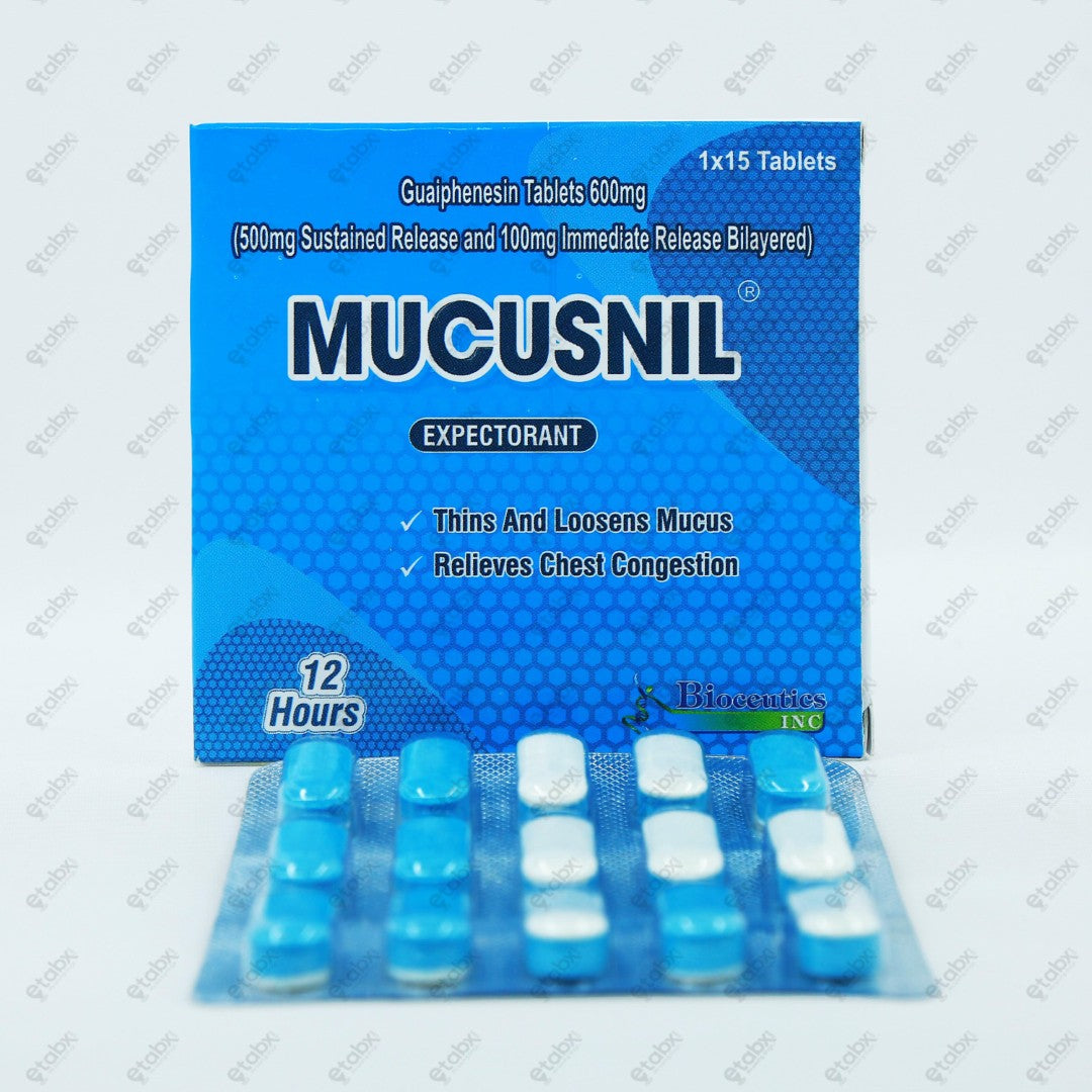 Mucusnil Tablet 15's