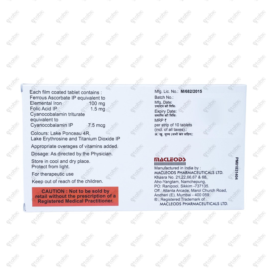 Rubired Tablets 10's