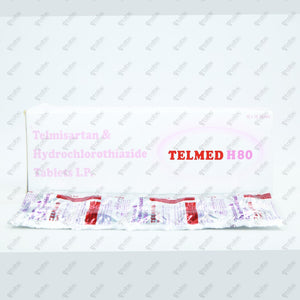 Telmed H 80 Tablets 10's