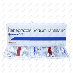 Rabemac 20mg Tablet 10's
