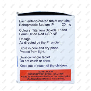 Rabemac 20mg Tablet 10's