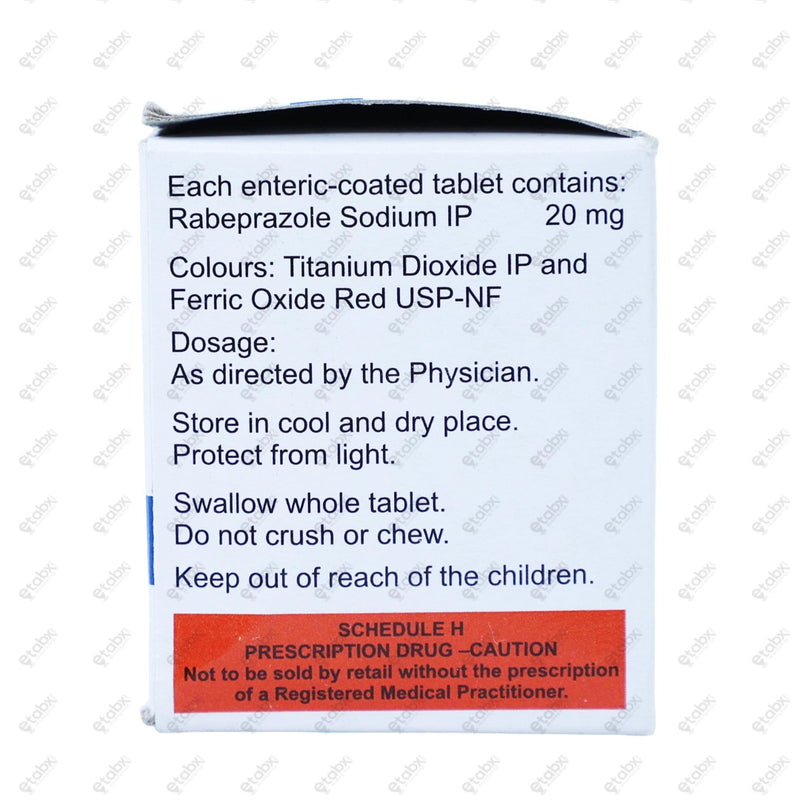 Rabemac 20mg Tablet 10's