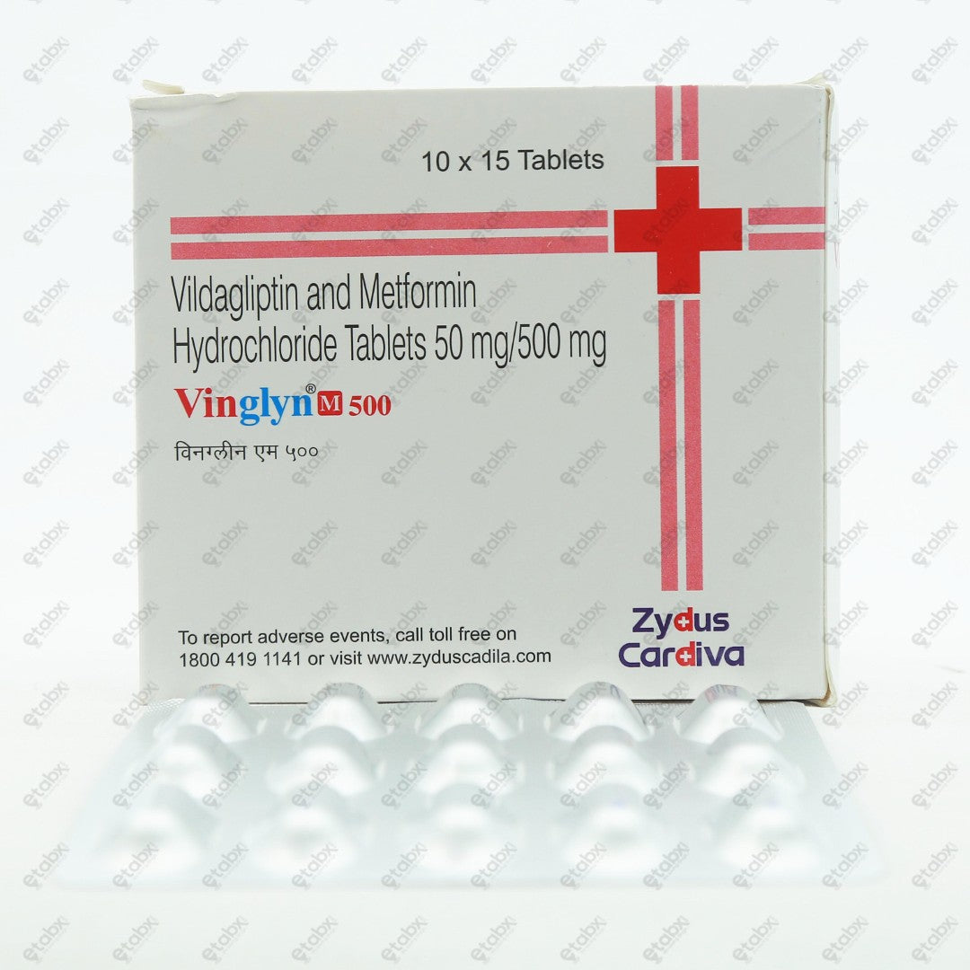 Vinglyn M 500mg Tablet 15's