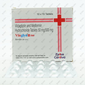 Vinglyn M 500mg Tablet 15's