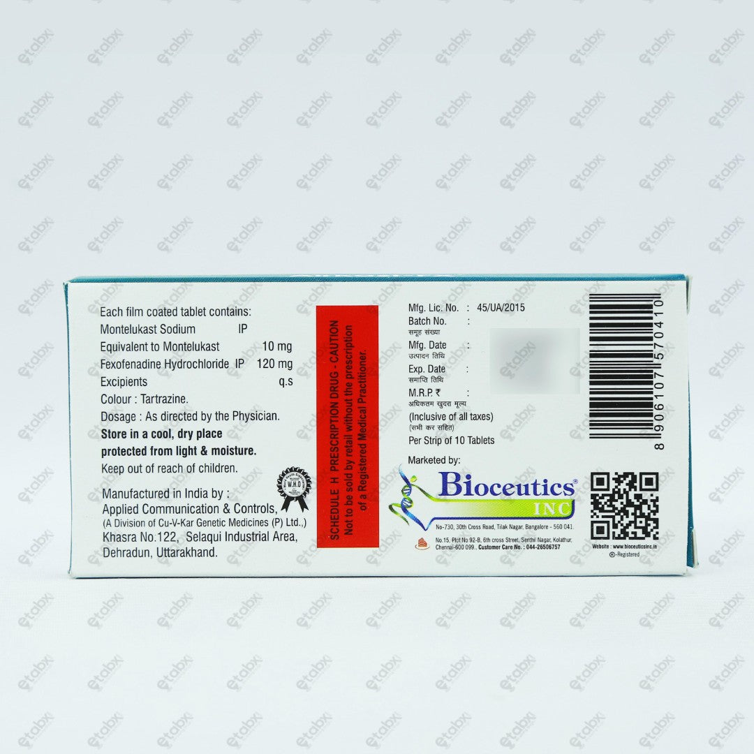 Airkast FX Tablets 10'S