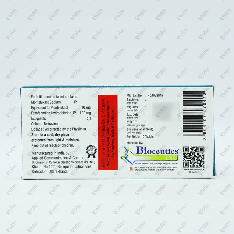 Airkast FX Tablets 10'S