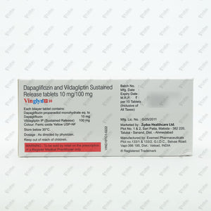 Vinglyn D 10mg Tablet 10's