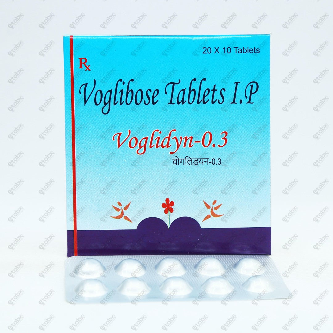 Voglidyn 0.3 Tablet 10's