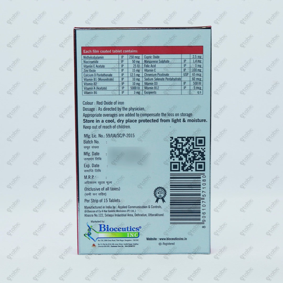 Biorich Forte Tablets 15's