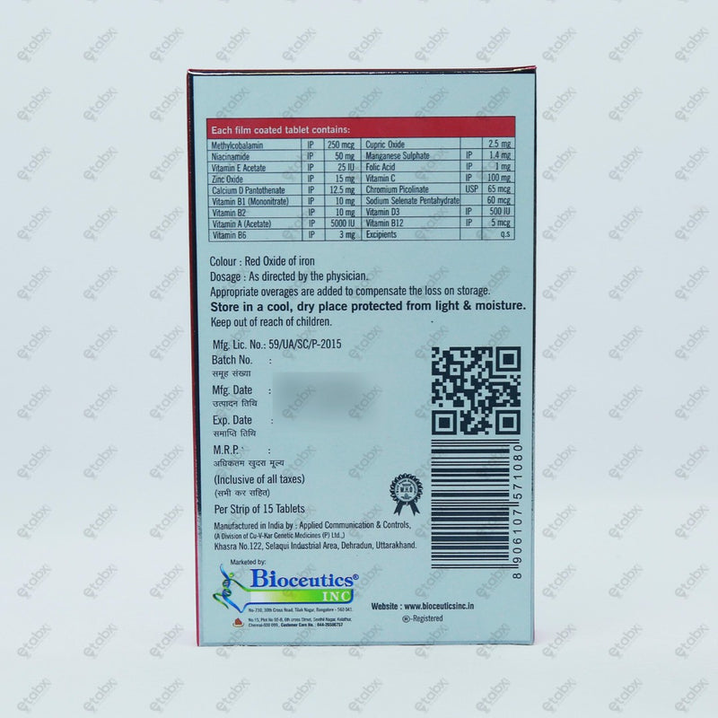 Biorich Forte Tablets 15's