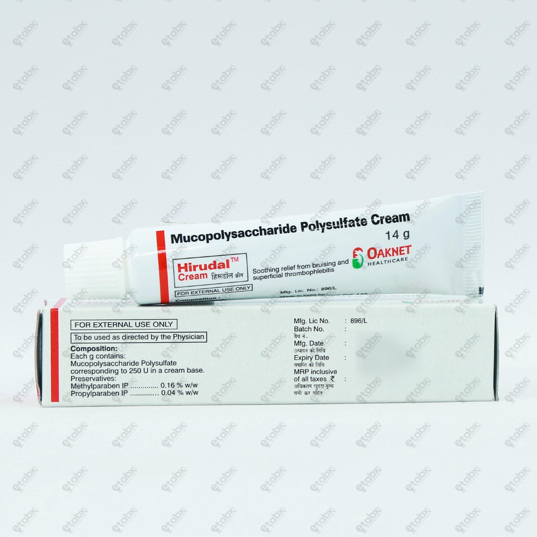 HIRUDAL Cream 14 gm