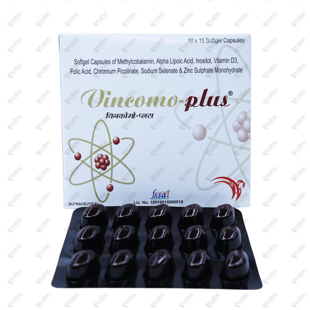 Vincomo Plus Capsule 15's