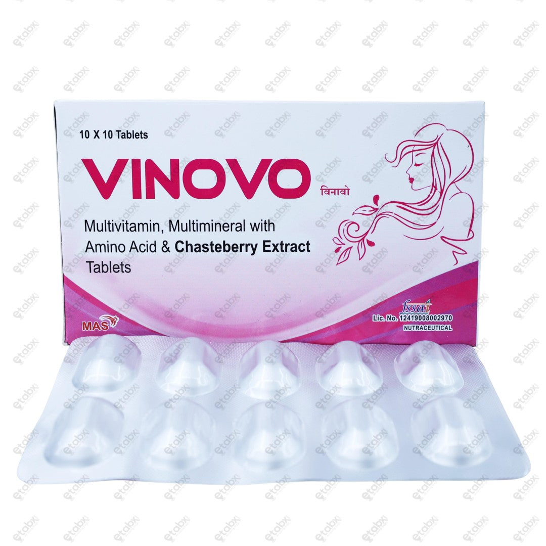 Vinovo Tablets 10's