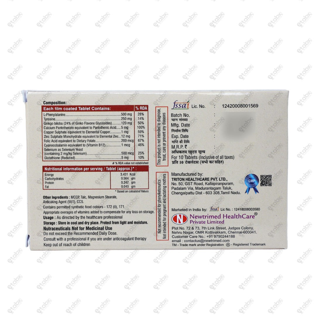 VITIBEX FORTE Tablets 10's
