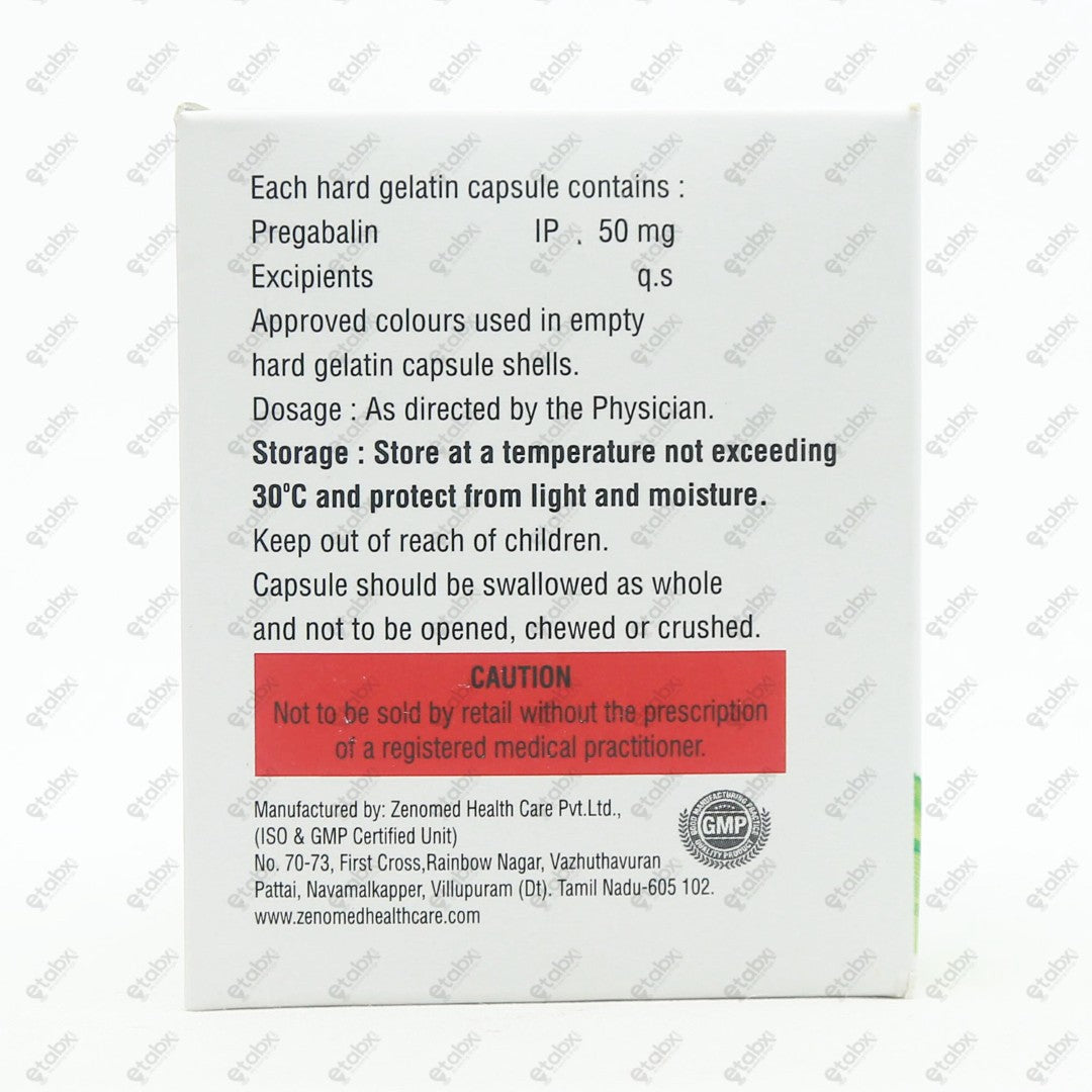 Diamyelin 50mg Capsule 10's