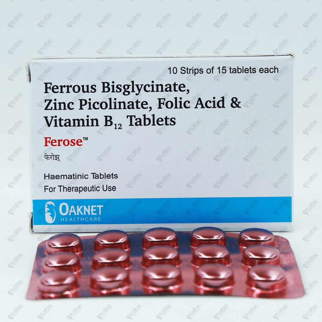 Ferose Tablets 15's