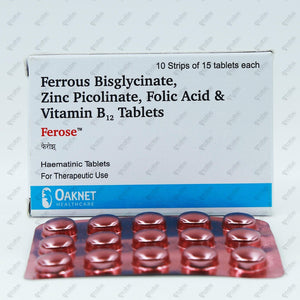 Ferose Tablets 15's
