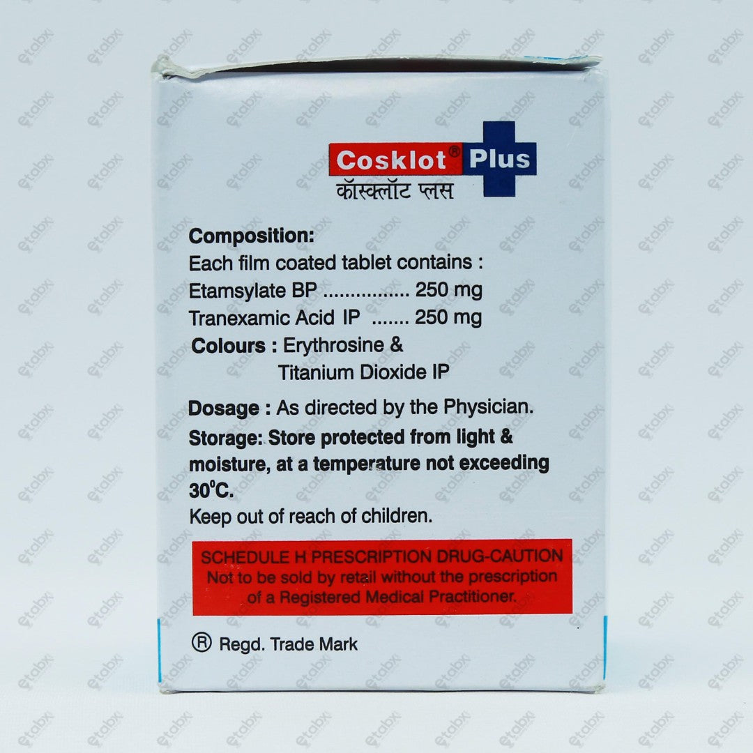 COSKLOT PLUS TAB 10's
