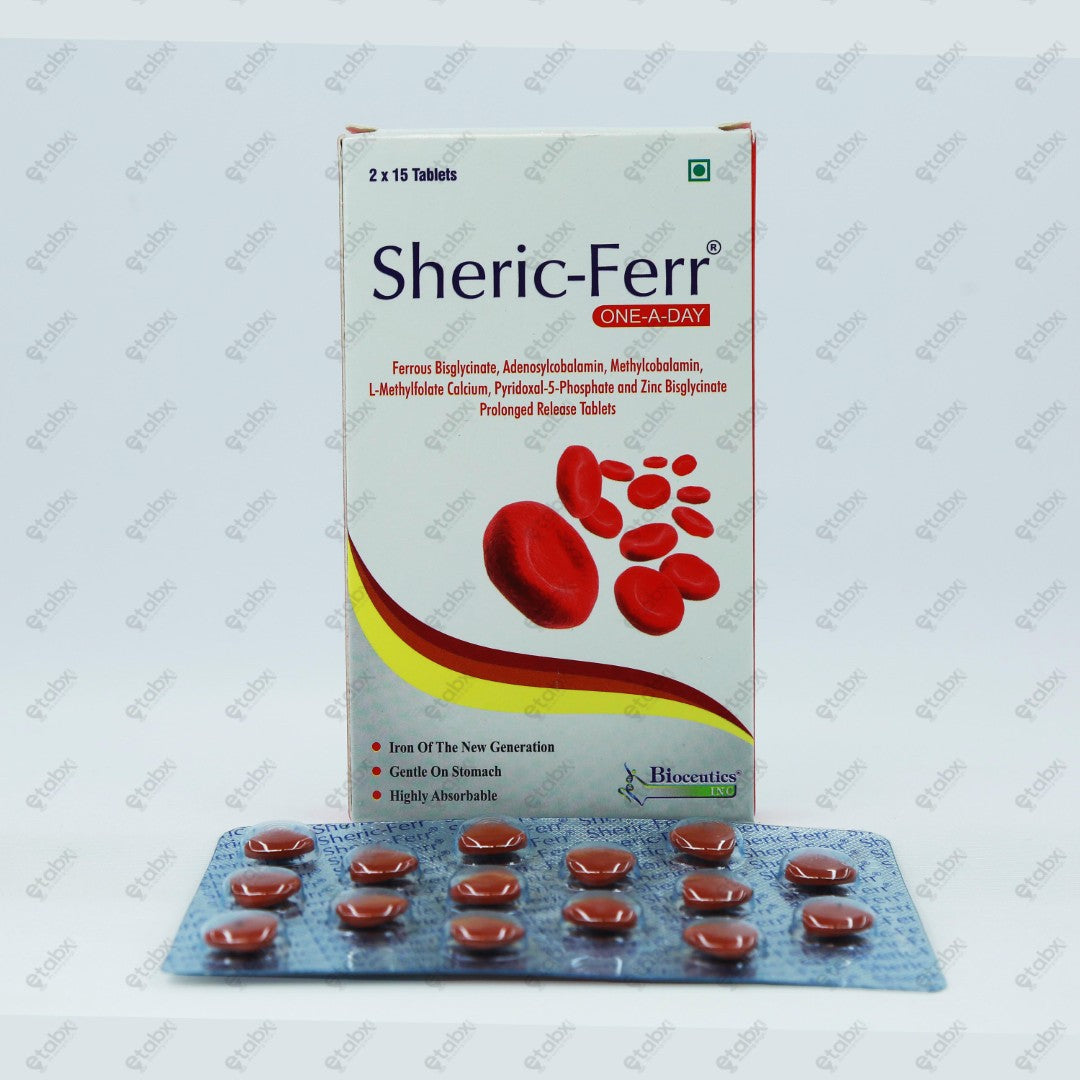 Sheric Ferr Tablets 15's