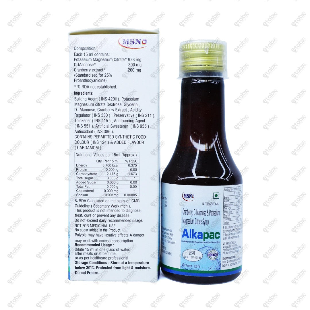 Alkapac Syrup 100ml