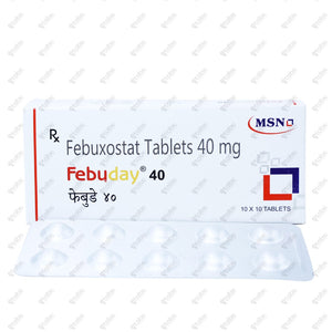 Febuday 40mg Tablet 10's