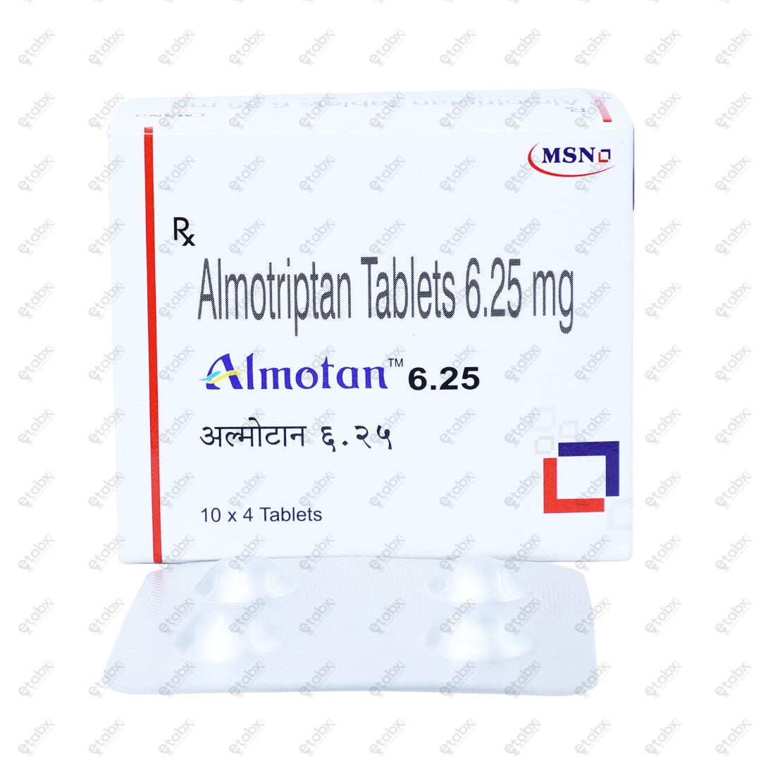 Almotan 6.25mg Tablet 4's