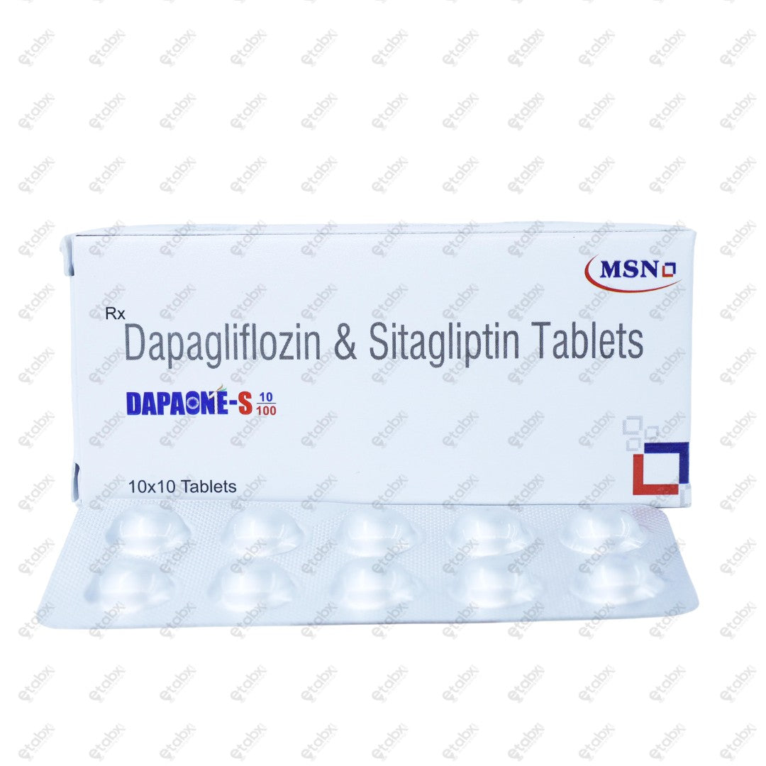 Dapaone S 10/100 Tablet 10's