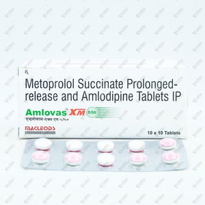 Amlovas XM 5/50 Tablet 10's