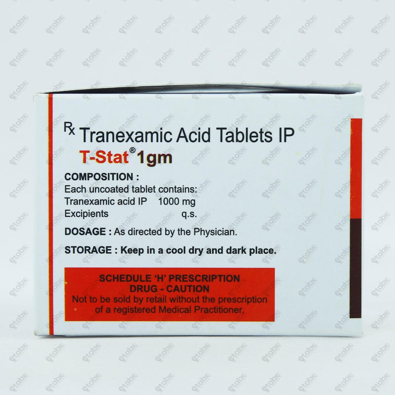 T Stat 1gm Tablet 10's