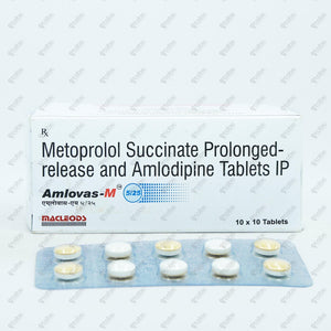 Amlovas M 5/25mg Tablets