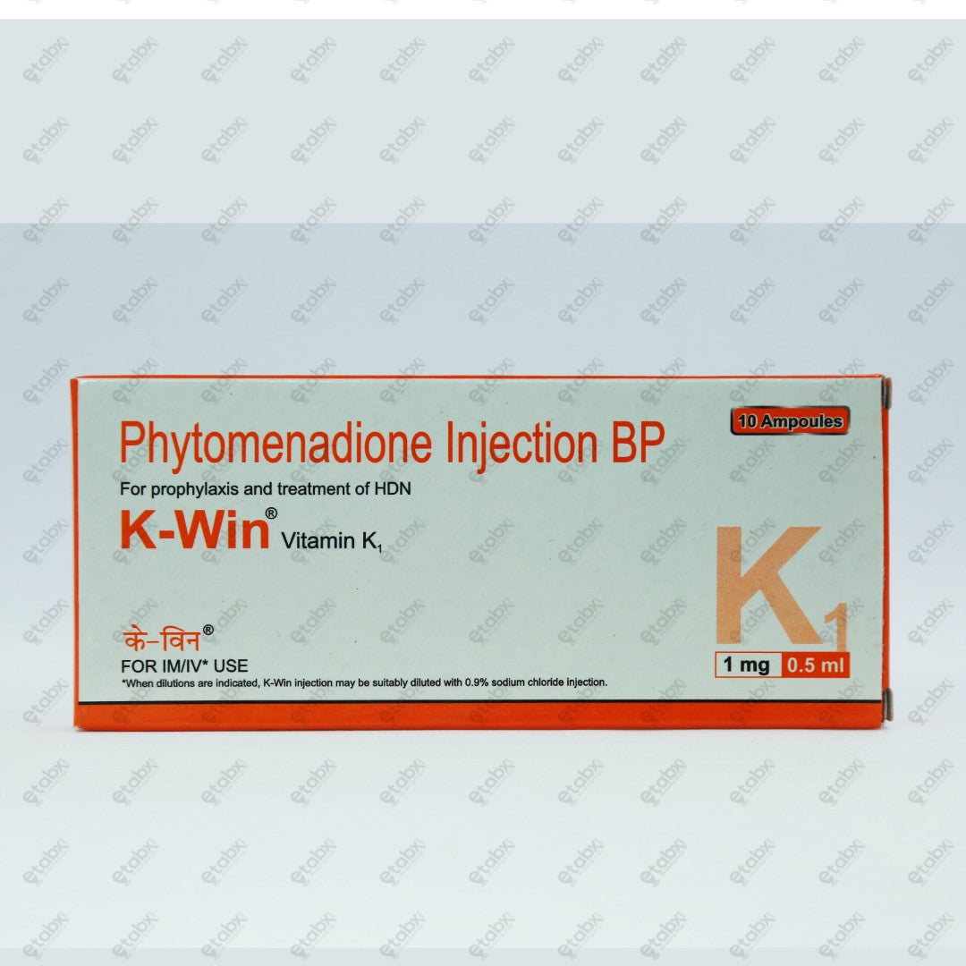 K Win Injection 10x0.5ml