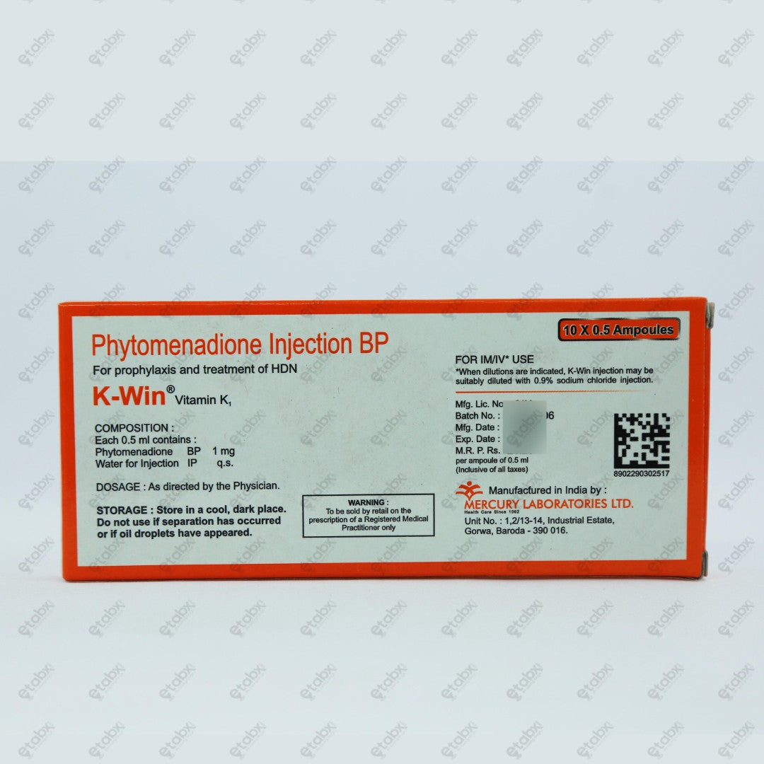 K Win Injection 10x0.5ml