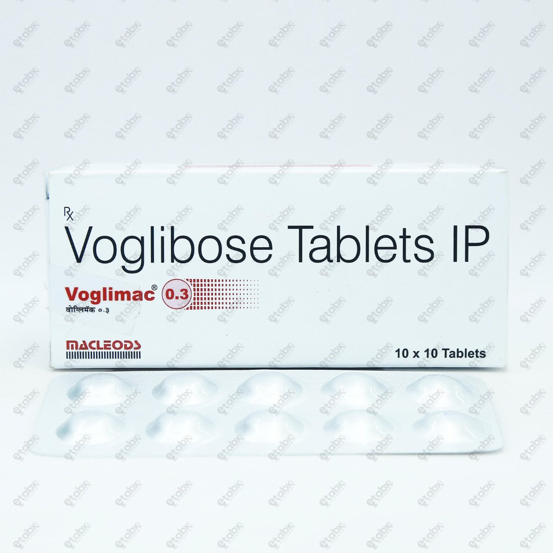 Voglimac 0.3mg Tablets 10's
