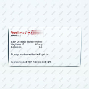 Voglimac 0.3mg Tablets 10's