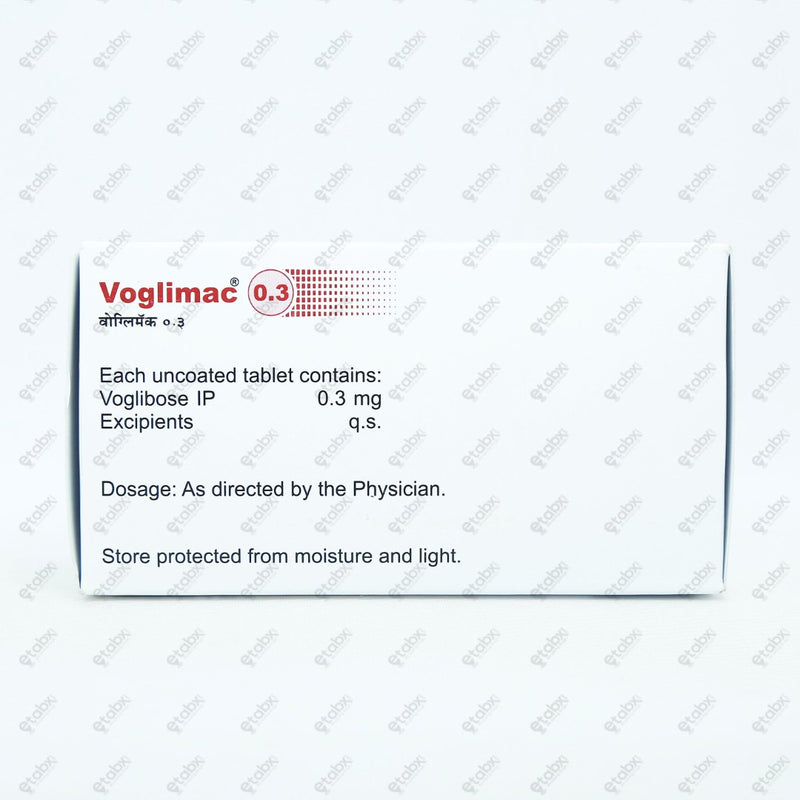 Voglimac 0.3mg Tablets 10's
