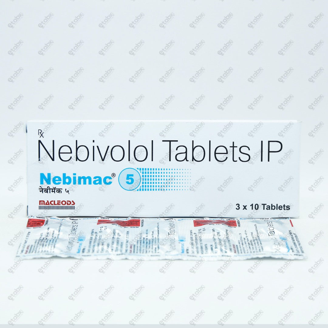 Nebimac 5mg Tablets 10s