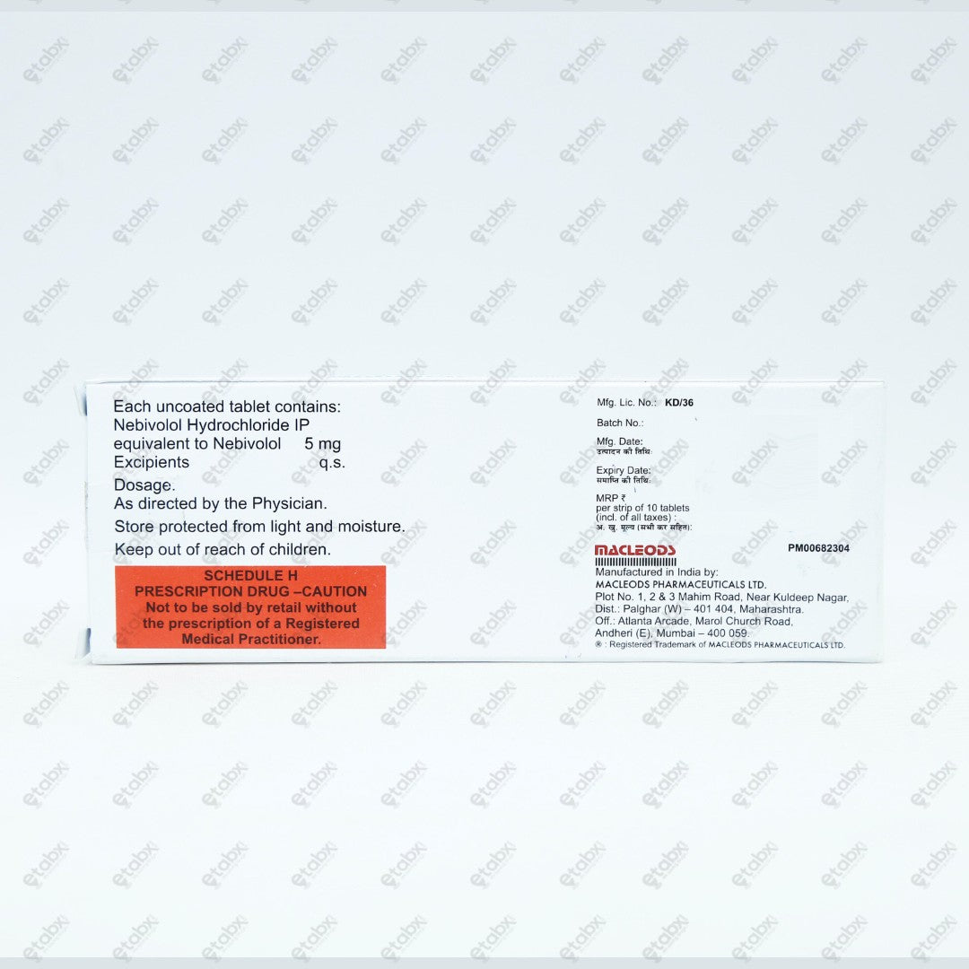 Nebimac 5mg Tablets 10s