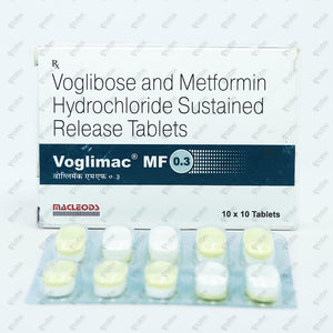 Voglimac MF 0.3mg Tablets 10's